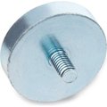 J.W. Winco J.W. Winco Retaining Magnet Assembly Disc-Shaped w/ Threaded Stud - .39" Dia, Steel 50.3-HF-10-M3